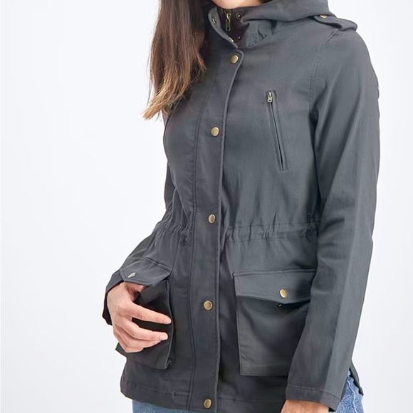 Hood Cargo Jacket By Stitch Fix EDEN SOCIETY - Picture 2 of 9